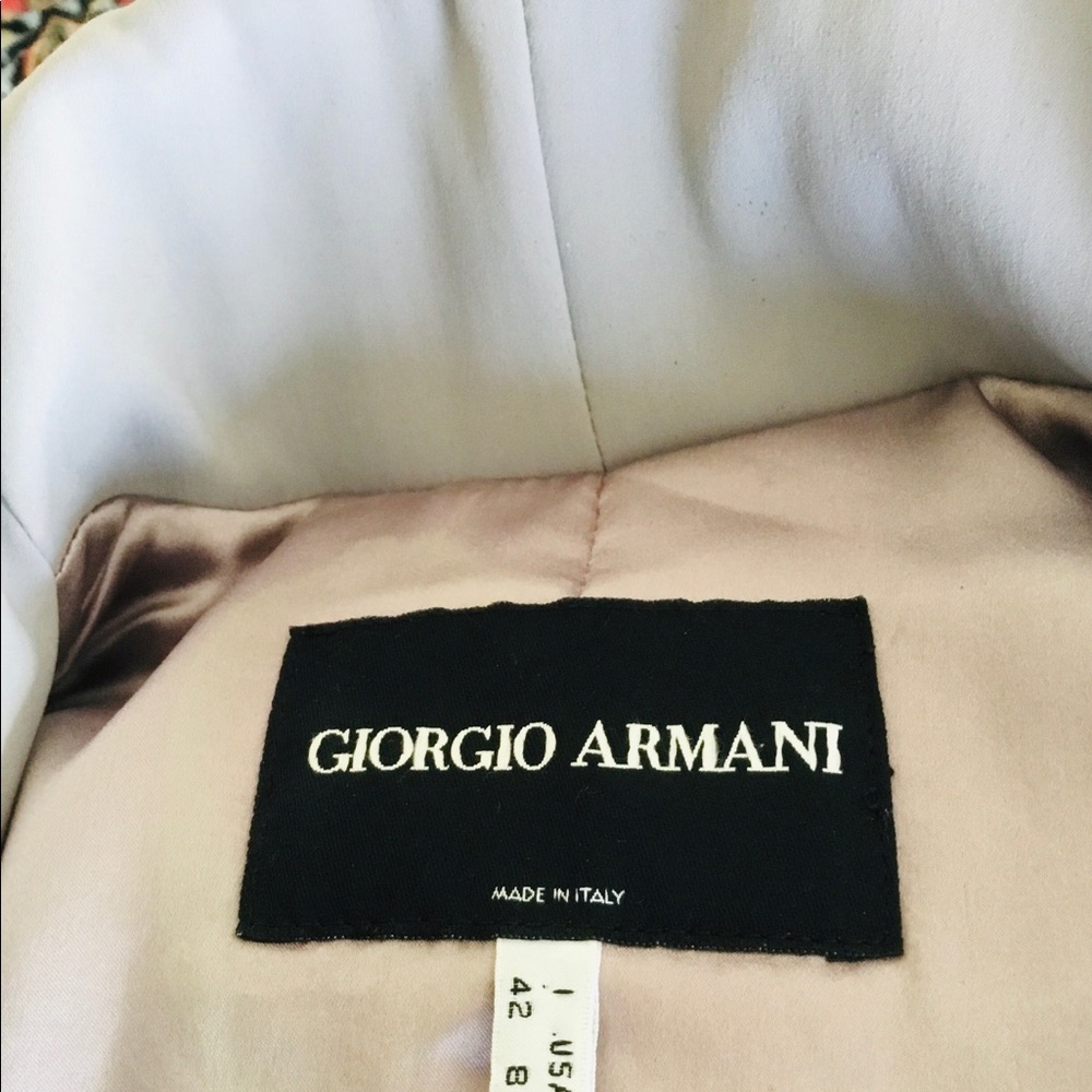 Giorgio Armani tailored maxi coat. Made in Italy. Size M - Picture 10 of 11
